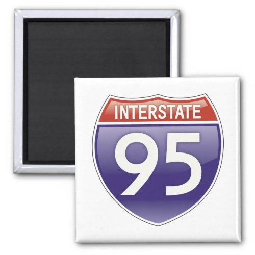 Interstate 95 magnet