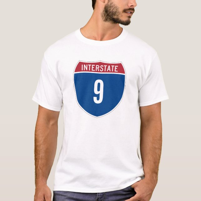 Interstate 9 T-Shirt (Front)
