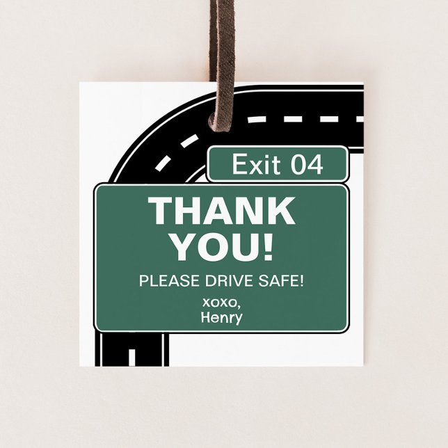 Interstate Birthday Favor Tag (Creator Uploaded)