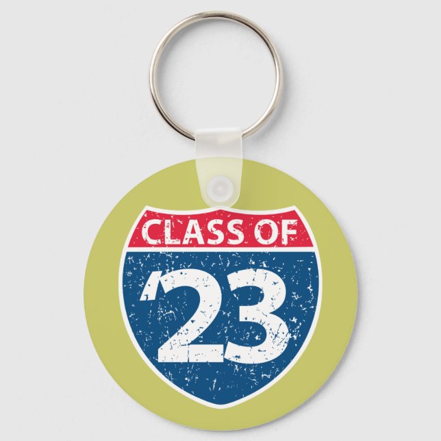 Interstate Class of '23Keychain Keychain (Front)