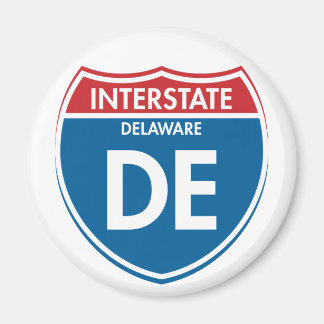 Interstate Delaware DE Magnet