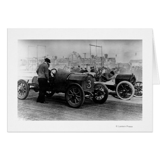 Interstate Fairgrounds Auto Speed Races Cards (Front Horizontal)
