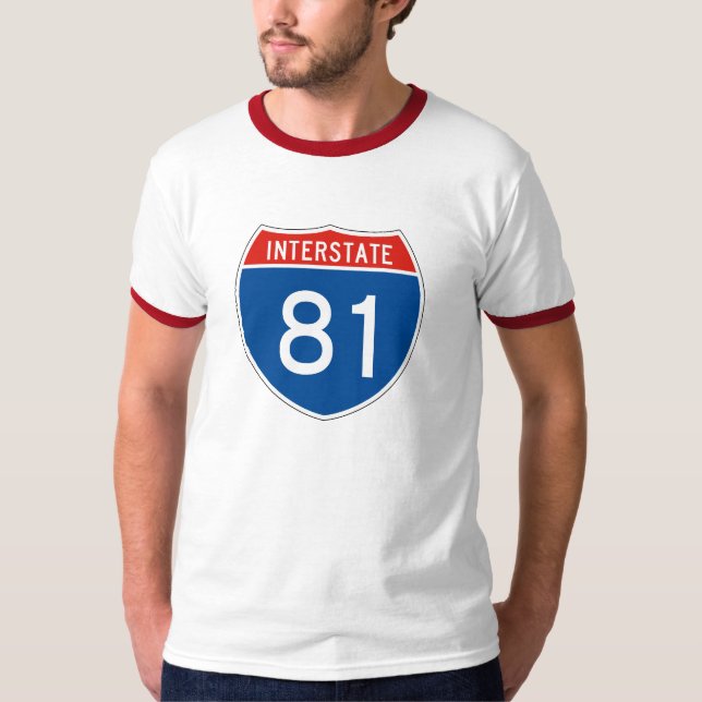 Interstate Sign 81 T-Shirt (Front)
