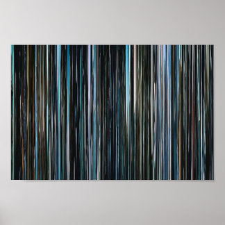 Interstellar 2014 100 bars poster