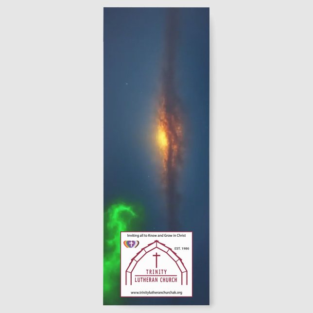 Interstellar Cloud Formation Bookmark  (Front)