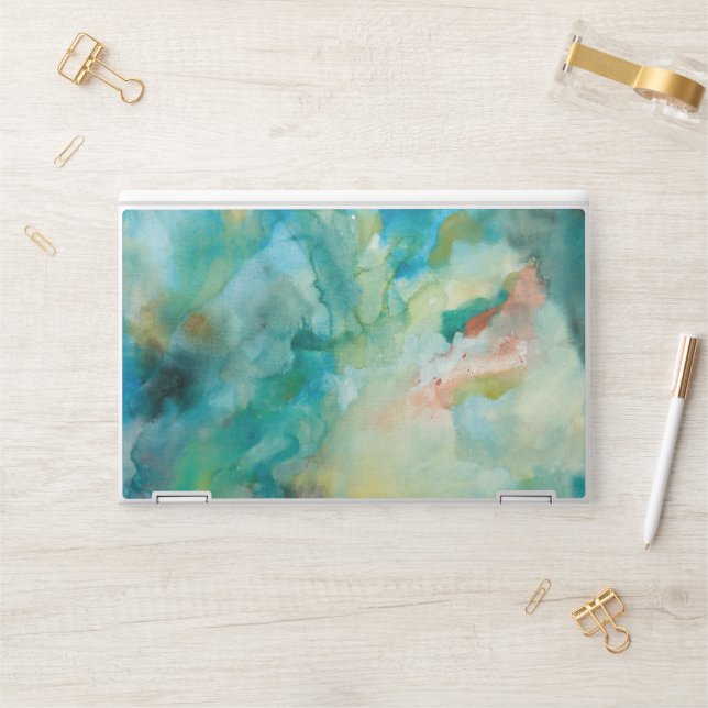 Interstellar | Teal Blue Sky HP Laptop Skin (Desk)