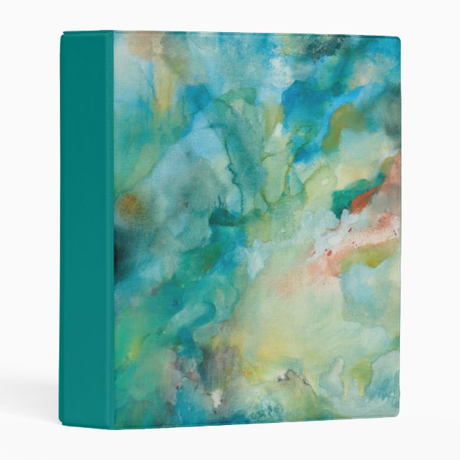 Interstellar | Teal Blue Sky Mini Binder (Front/Spine)