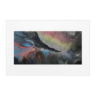 "Interstellar Travel" Mixed media Abstract Art