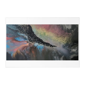 "Interstellar Travel" Mixed Media Abstract Art