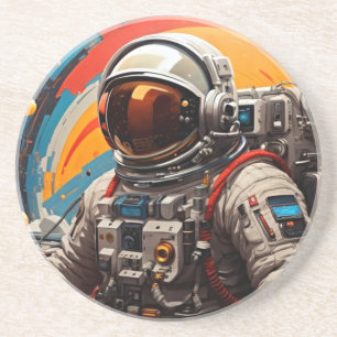 Interstellar Voyager Astronaut Coaster