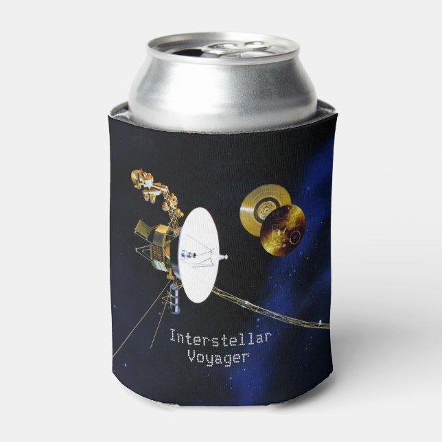 Interstellar Voyager Spacecraft Can Cooler (Can Front)