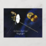 Interstellar Voyager Spacecraft Postcard