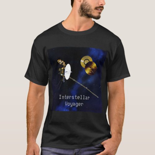 Interstellar Voyager Spacecraft T_Shirt