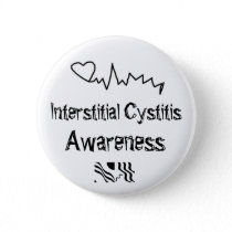Interstitial cystitis Awareness Button
