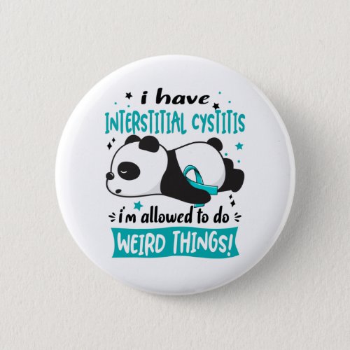 Interstitial Cystitis Awareness Month Ribbon Gifts Button