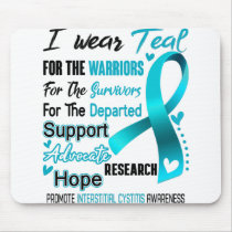 Interstitial Cystitis Awareness Month Ribbon Gifts Mouse Pad