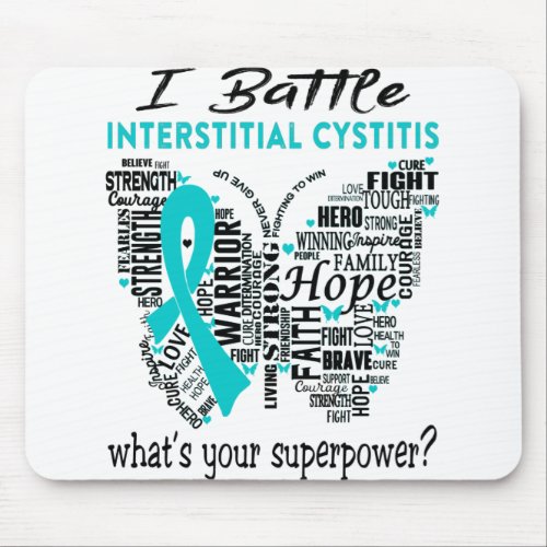 Interstitial Cystitis Awareness Month Ribbon Gifts Mouse Pad