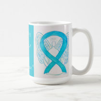 Interstitial Cystitis Awareness Ribbon Angel Mug