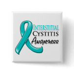 Interstitial Cystitis  Awareness Ribbon Button