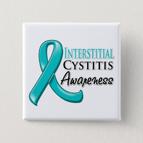 Interstitial Cystitis  Awareness Ribbon Button