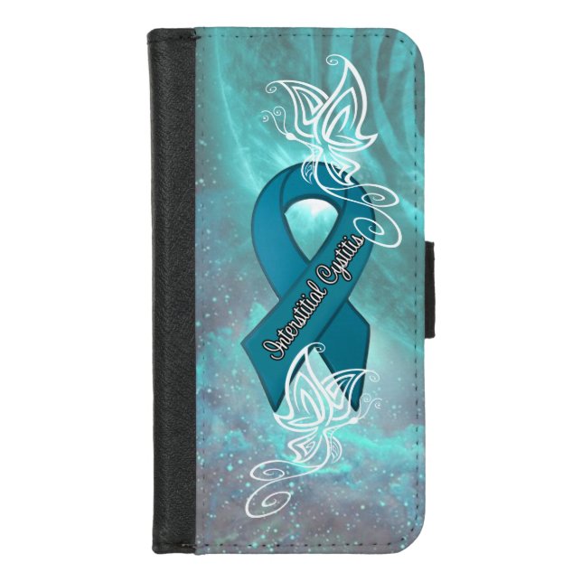"Interstitial Cystitis Awareness" Wallet Case (Front)