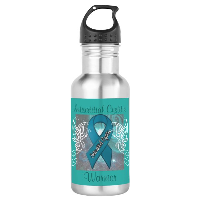 "Interstitial Cystitis Awareness" Water Bottle (Front)