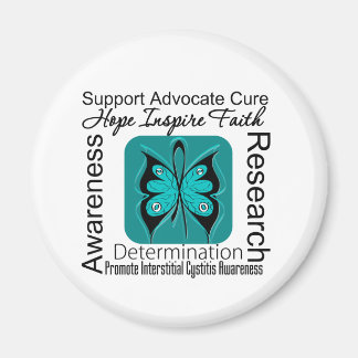 Interstitial Cystitis Butterfly Inspirations Magnet