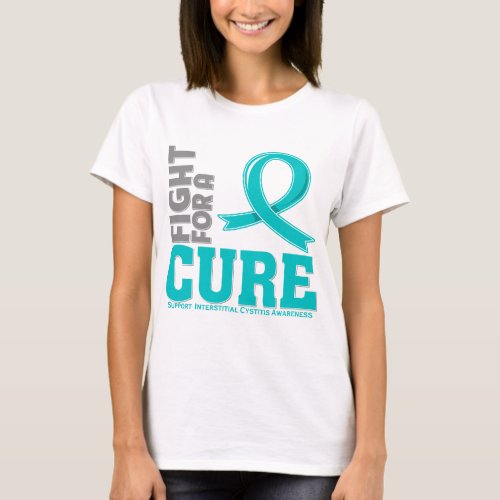 Interstitial Cystitis Fight For A Cure T_Shirt