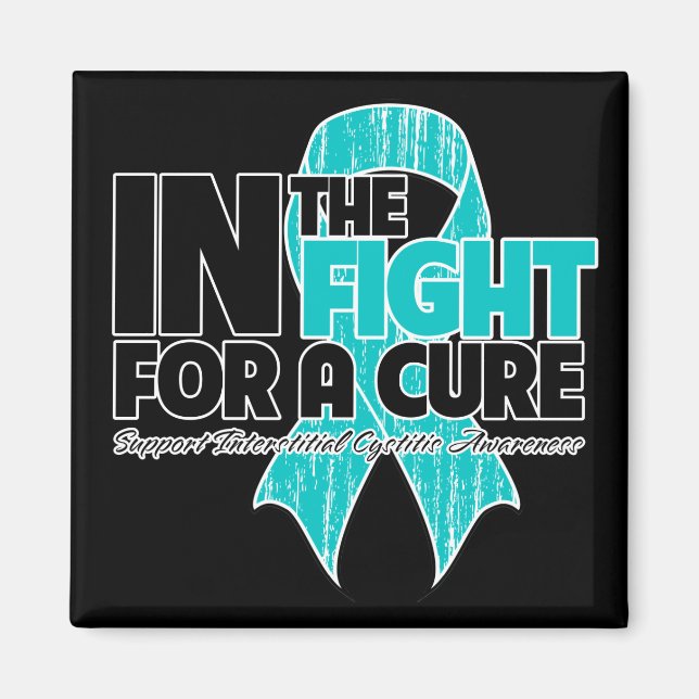 Interstitial Cystitis In The Fight For a Cure Magnet (Front)