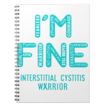 Interstitial Cystitis Warrior - I AM FINE Notebook