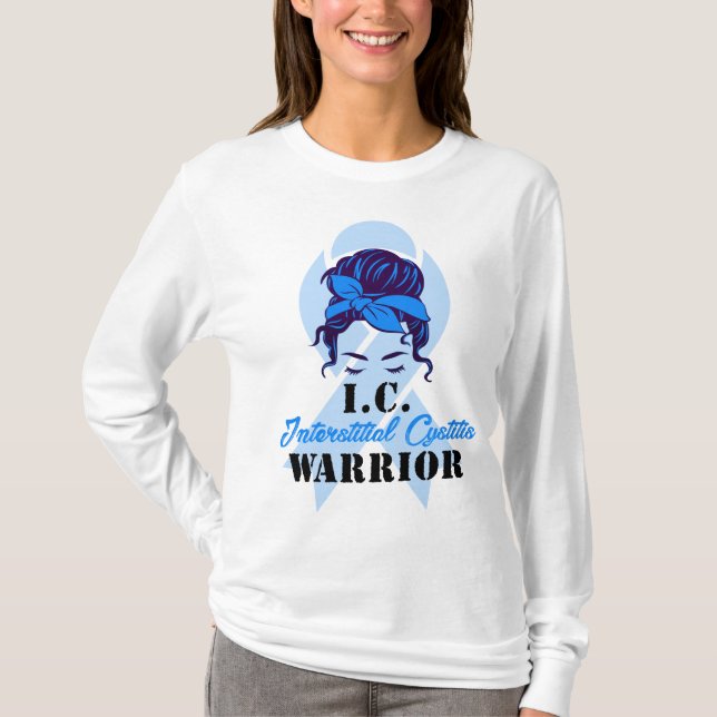 Interstitial Cystitis Warrior T-Shirt (Front)
