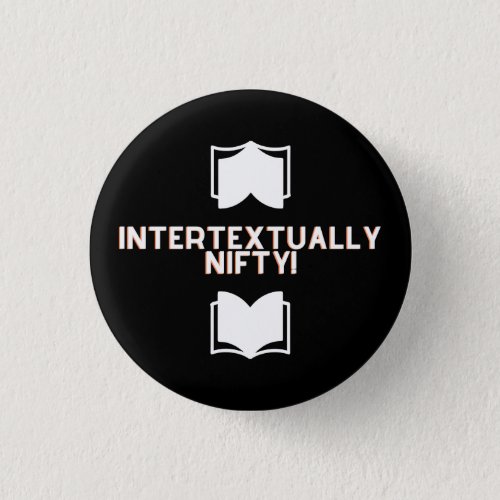 Intertextually Nifty Pin