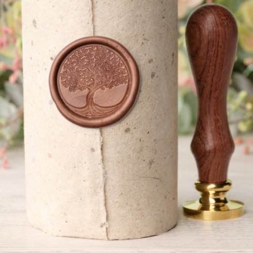 Intertwined Tree Wax Stamp