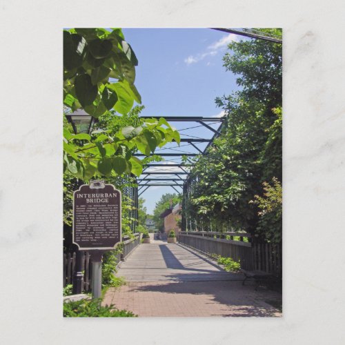 Interurban Bridge Postcard