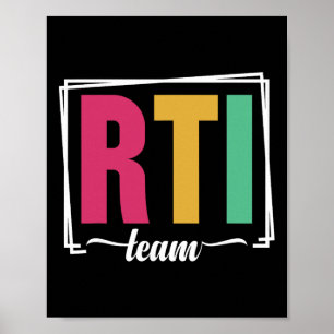 Intervention Crew Rti Response Intervention Teache Poster