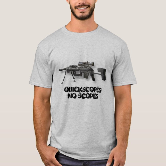 Intervention, QuickscopesNo Scopes T-Shirt (Front)