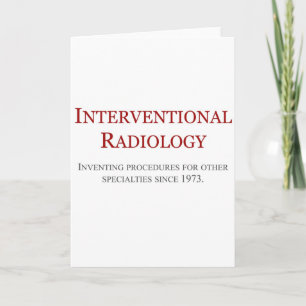 Interventional Radiology Card