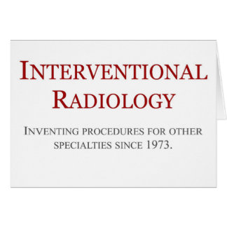 Interventional Radiology Cards