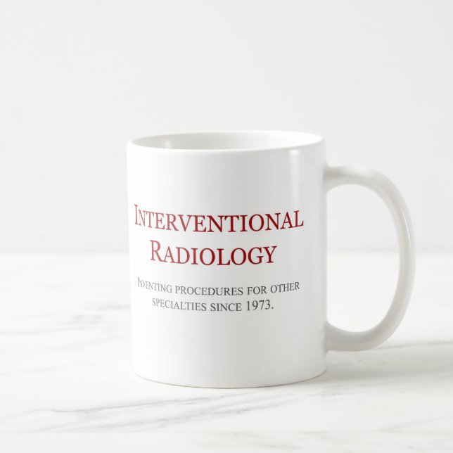 Interventional Radiology Coffee Mug (Right)