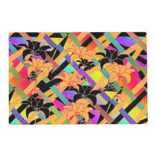 Interwoven Floral Placemat