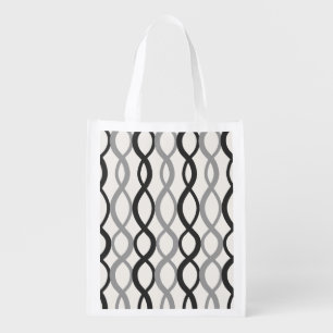 Interwoven Geometric Pattern-Eco‑Friendly Tote