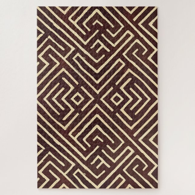 Interwoven Heritage | Tribal  Pattern Puzzle (Vertical)