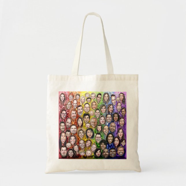 Interwoven Humanity Tote Bag (Front)