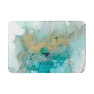 Interwoven Metallics Bath Mat