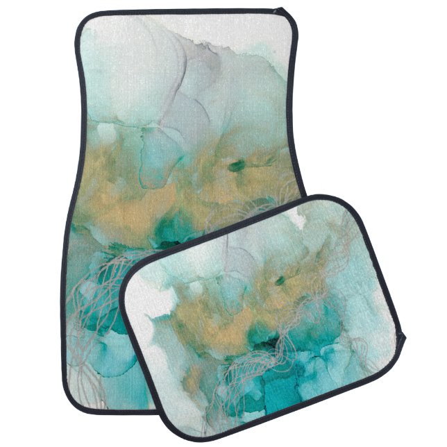 Interwoven Metallics Car Floor Mat (Set)