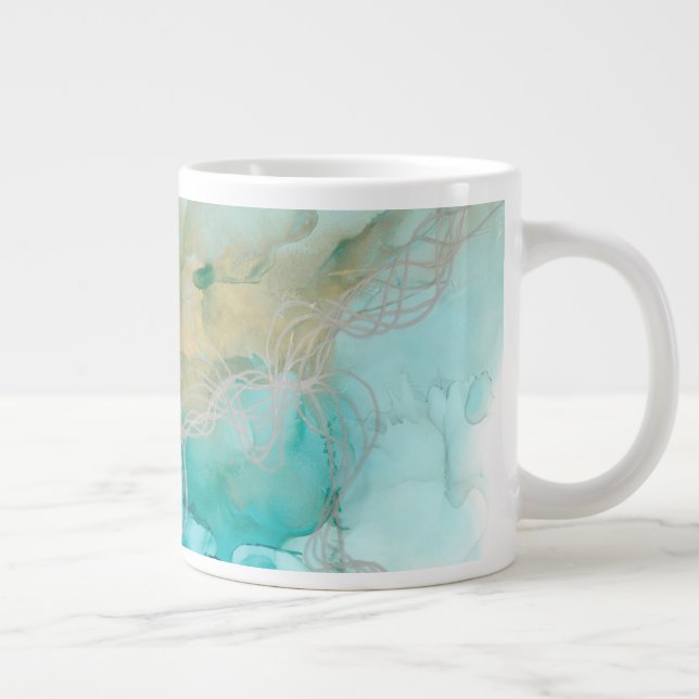 Interwoven Metallics Giant Coffee Mug (Right)