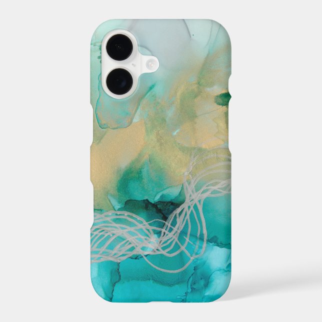 Interwoven Metallics Iphone Case (Back)
