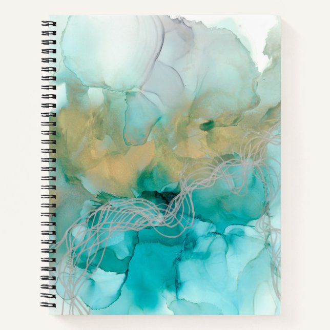 Interwoven Metallics Notebook (Front)