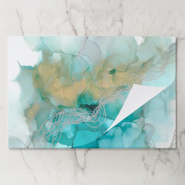 Interwoven Metallics Paper Pad (Folded)