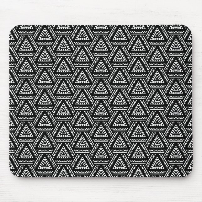 Interwoven Triangles v2 Mouse Pad (Front)